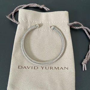 David Yurman Bracelet Morganite & Diamond Cable Bracelet